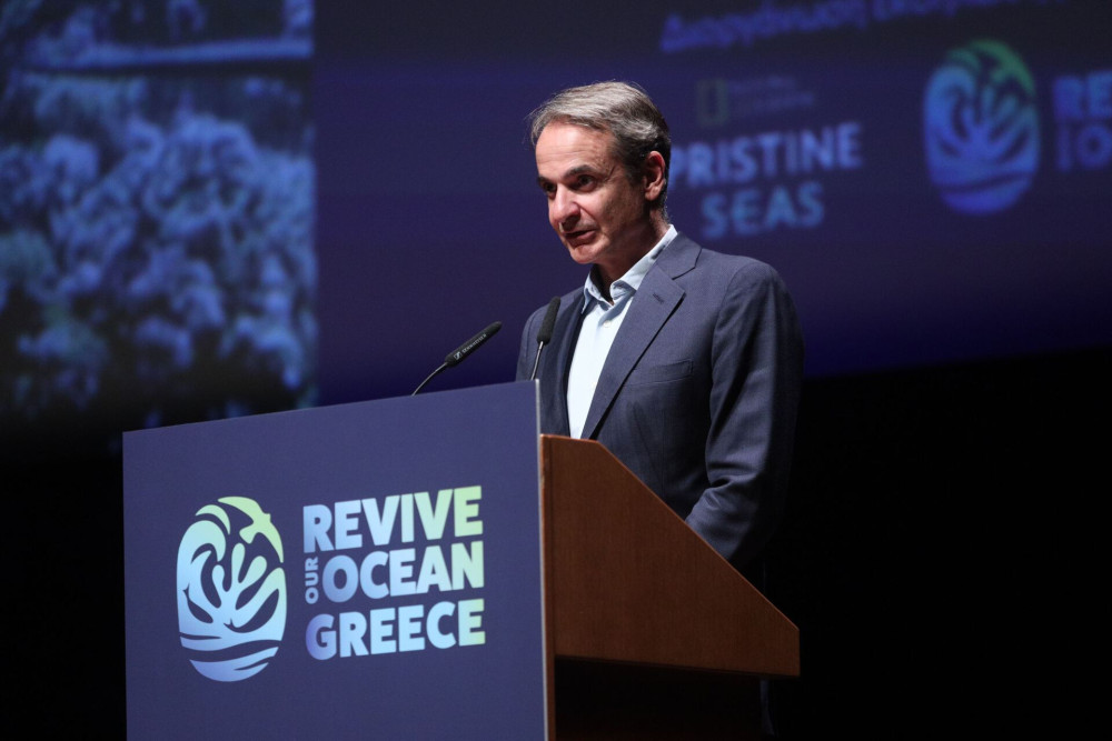 Μητσοτάκης στο Αμοργόραμα: Η Ελλάδα επενδύει στην προστασία των θαλασσών και το μέλλον των νησιών (video)