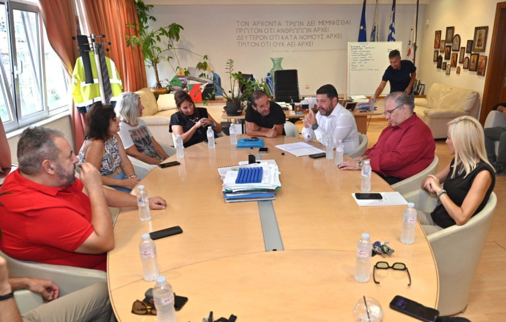 Αυτοψία Χαρδαλιά σε έργα στο Γαλάτσι: «Χτίζουμε την Αττική που αξίζουμε»