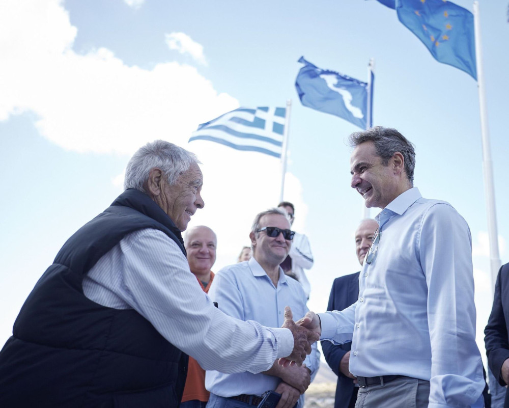Αμοργόραμα - Μητσοτάκης: Προστατεύεται η θάλασσα, υποστηρίζεται η αλιεία (photos)