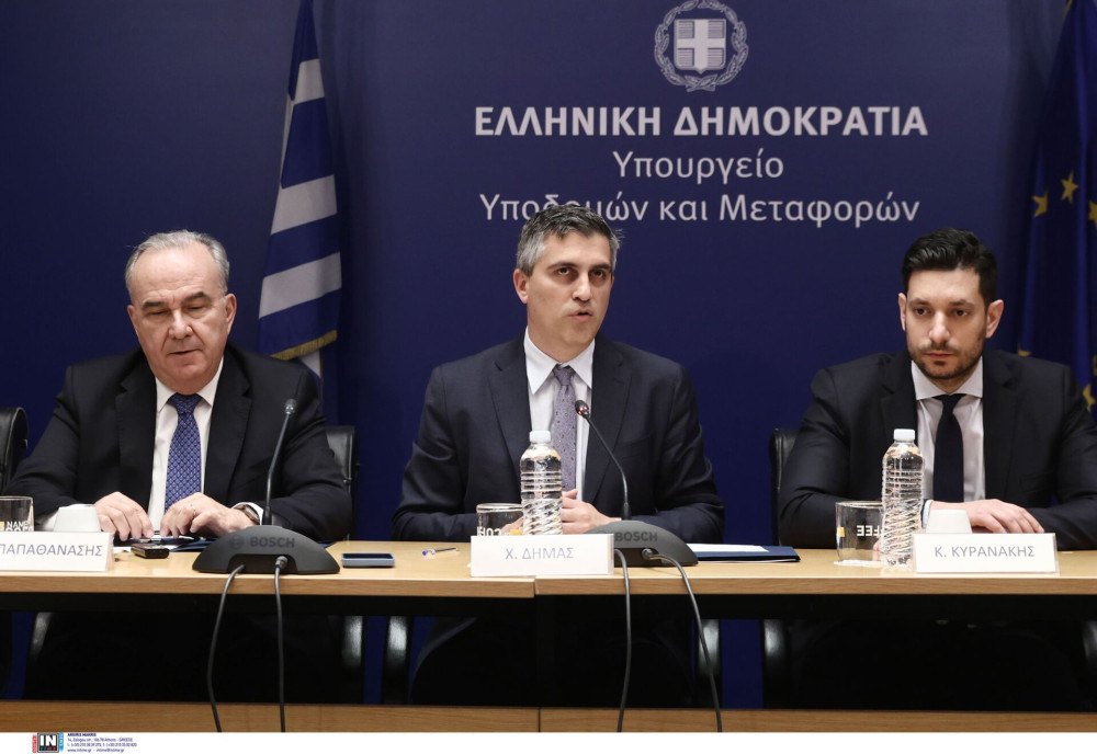 Συναντήσεις Δήμα-Κυρανάκη με τον Συντονιστή του Ευρωπαϊκού Διαδρόμου Μεταφορών «Βαλτικής-Μαύρης Θάλασσας-Αιγαίου»