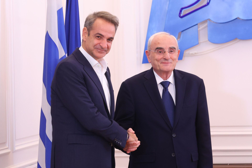 Μητσοτάκης: δέσμευση στον υπ. Άμυνας του Λιβάνου για στήριξη των Ενόπλων Δυνάμεων (photos)