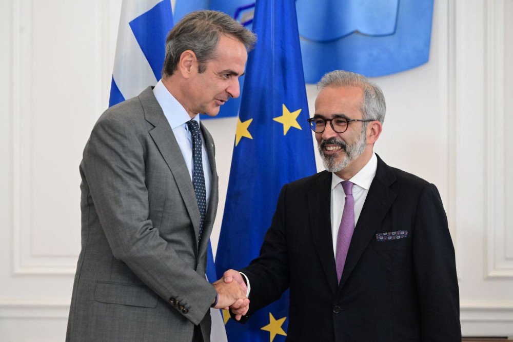 Συνάντηση Μητσοτάκη με τον Πορτογάλο ΥΠΕΞ: στο επίκεντρο το νέο Πολυετές Δημοσιονομικό Πλαίσιο
