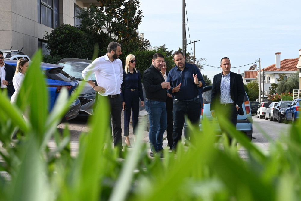 Αυτοψία Χαρδαλιά στα μεγάλα έργα στα Βριλήσσια: χρηματοδότηση 15,5 εκατ. από την Περιφέρεια