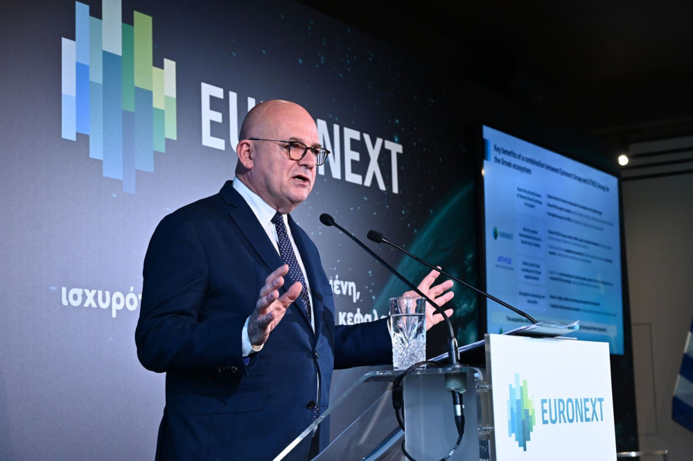 Boujnah (CEO Euronext): Η Ελλάδα επιδεικνύει αριστεία, καινοτομία και κορυφαία επιχειρηματικότητα