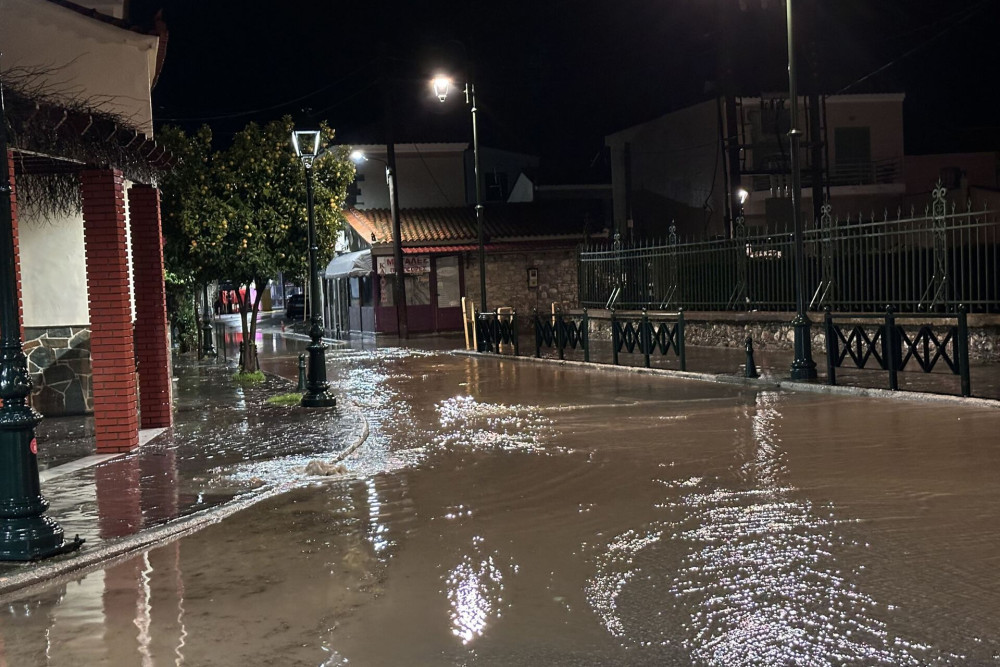 Ισχυρές βροχές και καταιγίδες σε Ιόνιο, Αιτωλοακαρνανία και Ήπειρο