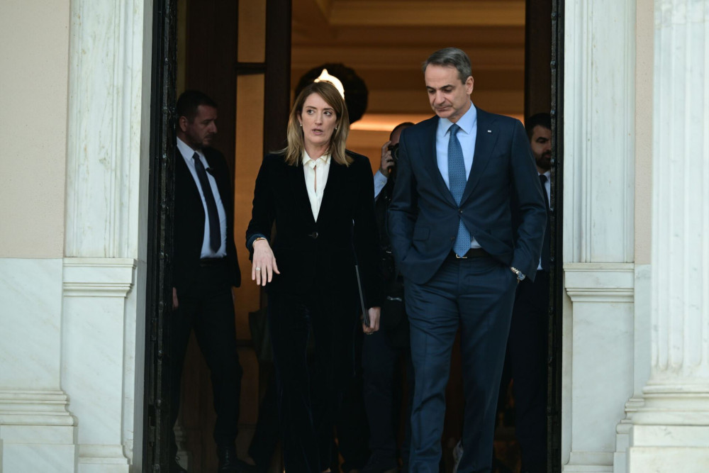 Συνάντηση Μητσοτάκη-Μέτσολα σήμερα στο Μέγαρο Μαξίμου