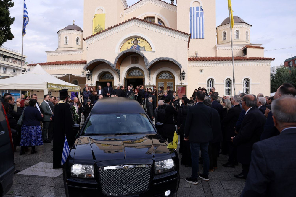 Θεσσαλονίκη: το τελευταίο αντίο στον  Δημήτρη Σταμάτη