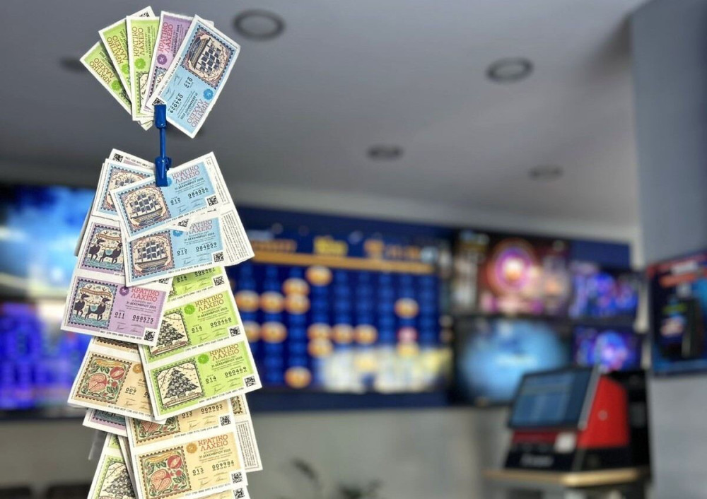 Πρωτοχρονιάτικο Λαχείο: εγγυημένα 5.000.000 ευρώ στην τυχερή πεντάδα