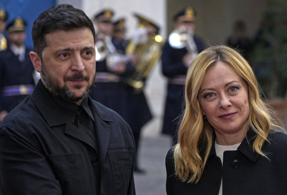 Μελόνι και Ζελένσκι συζητούν για ειρήνη, ασφάλεια και ανοικοδόμηση της Ουκρανίας