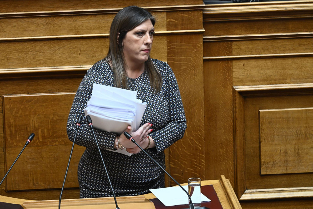 Η Ζωή Κωνσταντοπούλου τώρα κάνει την... «Κινέζα» για τη χυδαιότητα κατά του Άδωνι Γεωργιάδη