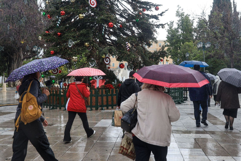 Aλλάζει ο καιρός: βροχερά τα Χριστούγεννα