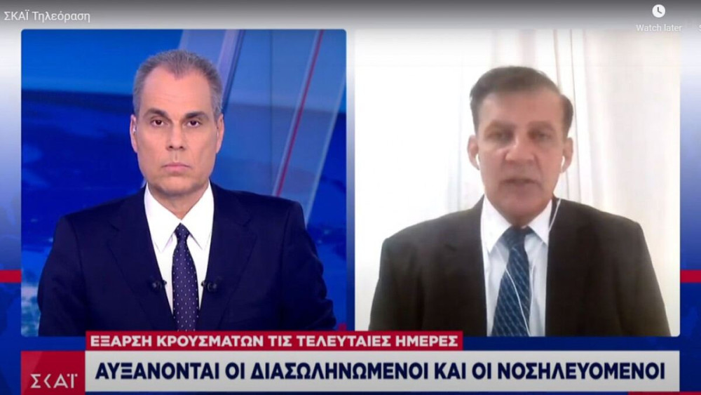 Δημόπουλος: Είναι εμφανές ότι έχουμε έξαρση – Έχουμε τριψήφια νούμερα κρουσμάτων