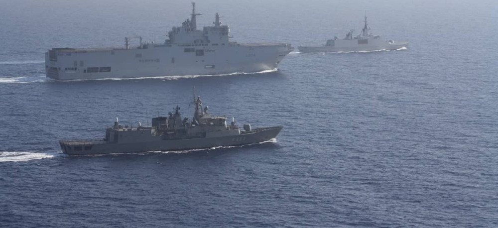 Ελληνογαλλική ναυτική άσκηση στην ανατολική Μεσόγειο (pics & vids)