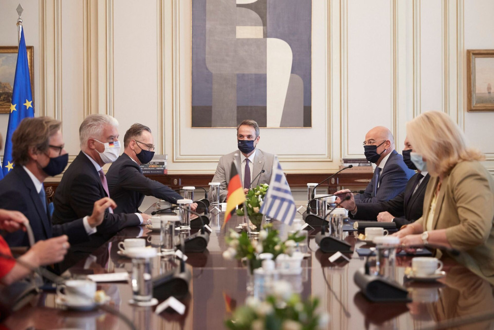 Μητσοτάκης – Μάας: Να αποκλιμακωθεί η τουρκική προκλητικότητα