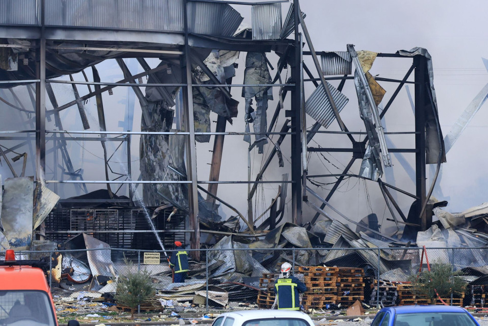 Τραγωδία στα Τρίκαλα: κάμερα σε απόσταση 8 χλμ. κατέγραψε την εκκωφαντική έκρηξη (video)