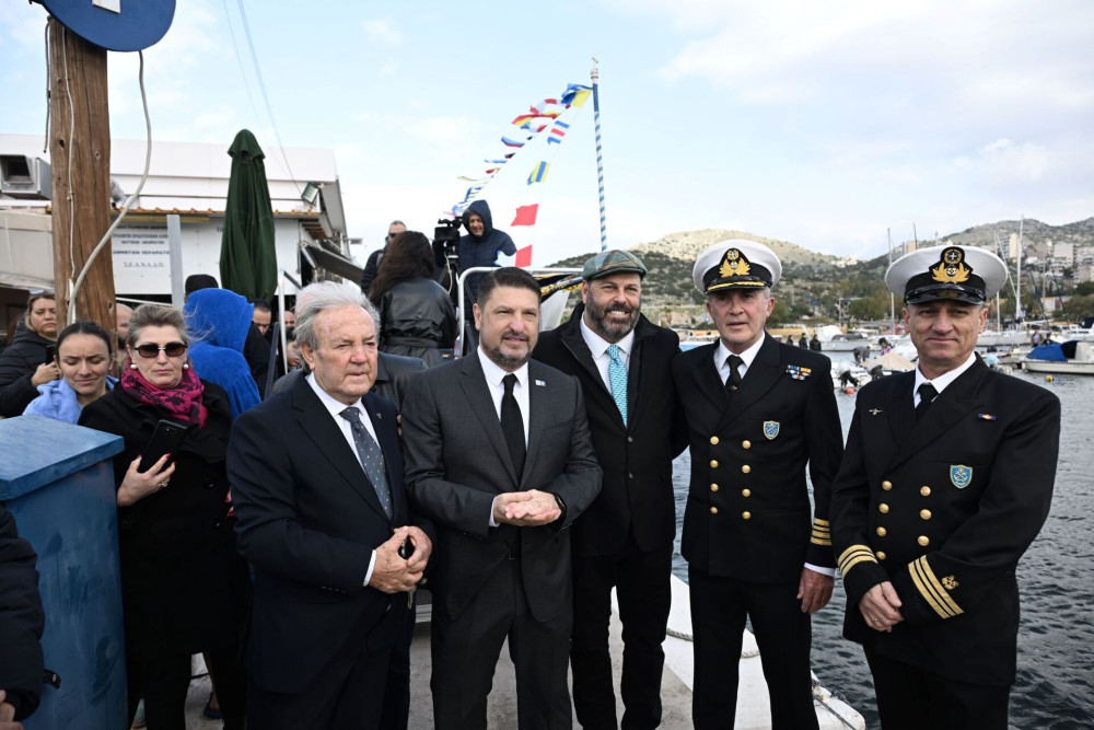 Θεοφάνια - Στο Πέραμα ο Νίκος Χαρδαλιάς: Στεκόμαστε καθημερινά δίπλα στις τοπικές κοινωνίες