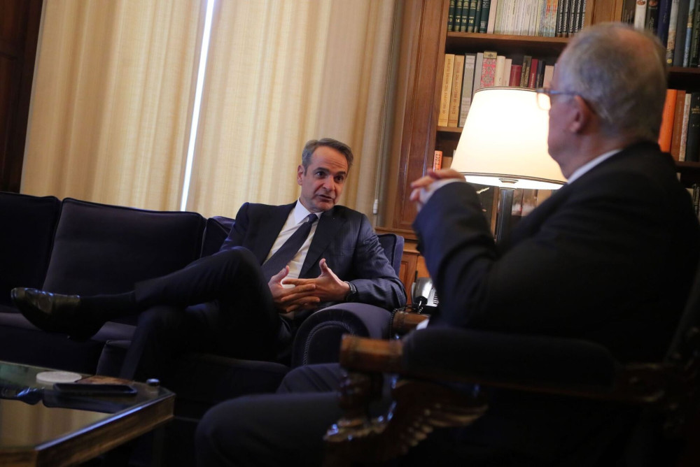 Κυριάκος Μητσοτάκης: Να πρυτανεύσει η λογική για να αποφύγουμε τα χειρότερα στις σχέσεις ΕΕ-ΗΠΑ