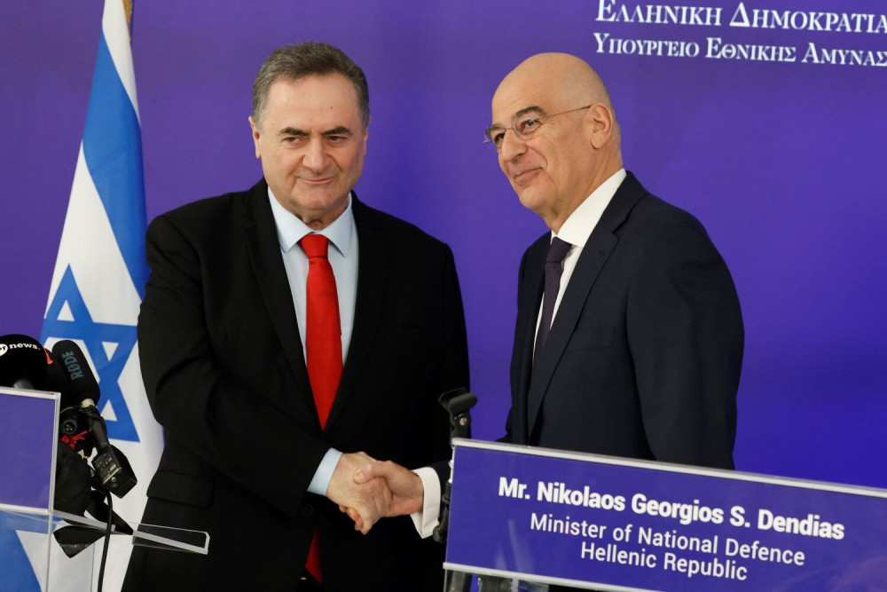 Νίκος Δένδιας: Συμμαχία Ελλάδας - Ισραήλ για την αντιμετώπιση drones και υποβρυχίων