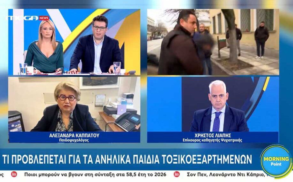 Στο Mega ο Χρίστος Λιάπης για τη βία ανηλίκων (video)