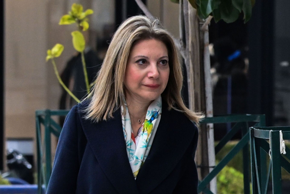 Μαρία Καρυστιανού: με το «ταγέρ» της Λεπέν