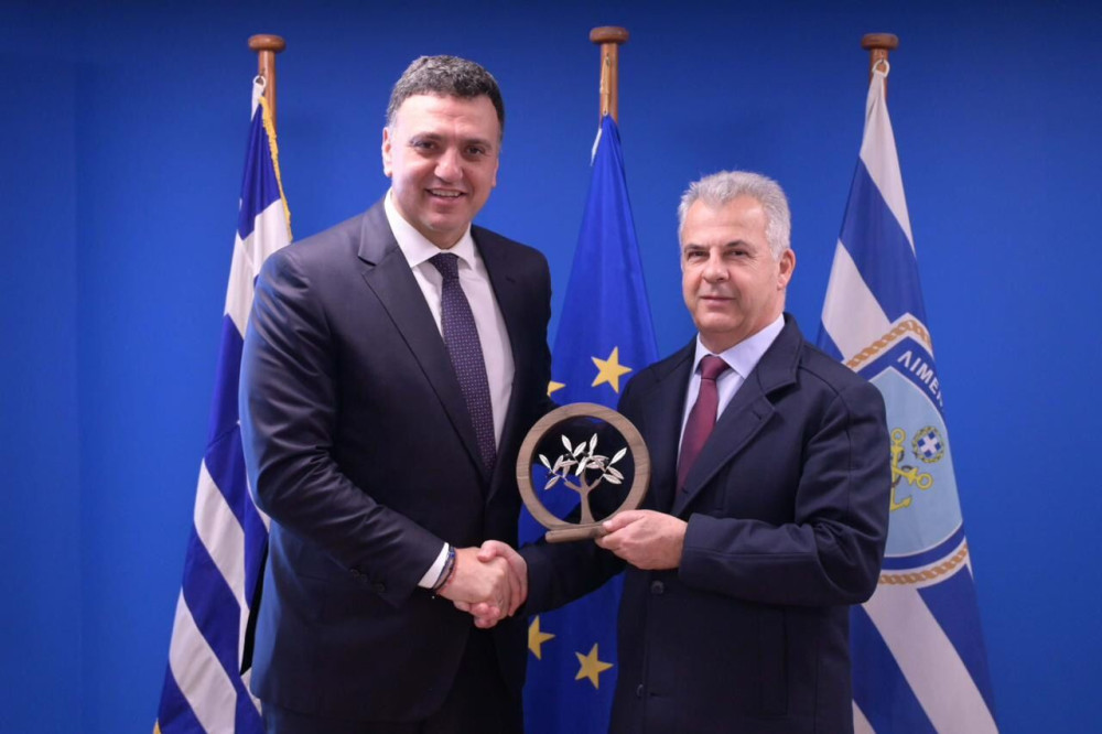 Βασίλης Κικίλιας: «Ενισχύουμε την επιχειρησιακή συνεργασία Ελλάδας - Κύπρου στη θαλάσσια ασφάλεια»