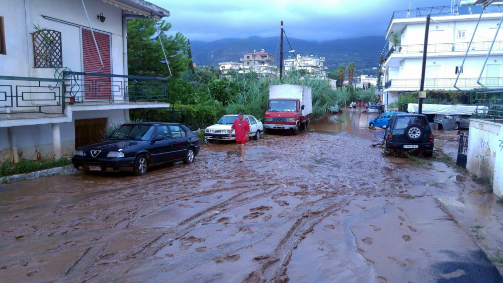 Κακοκαιρία: ήχησε το 112 για περιορισμό των μετακινήσεων στην περιοχή της Τριφυλίας
