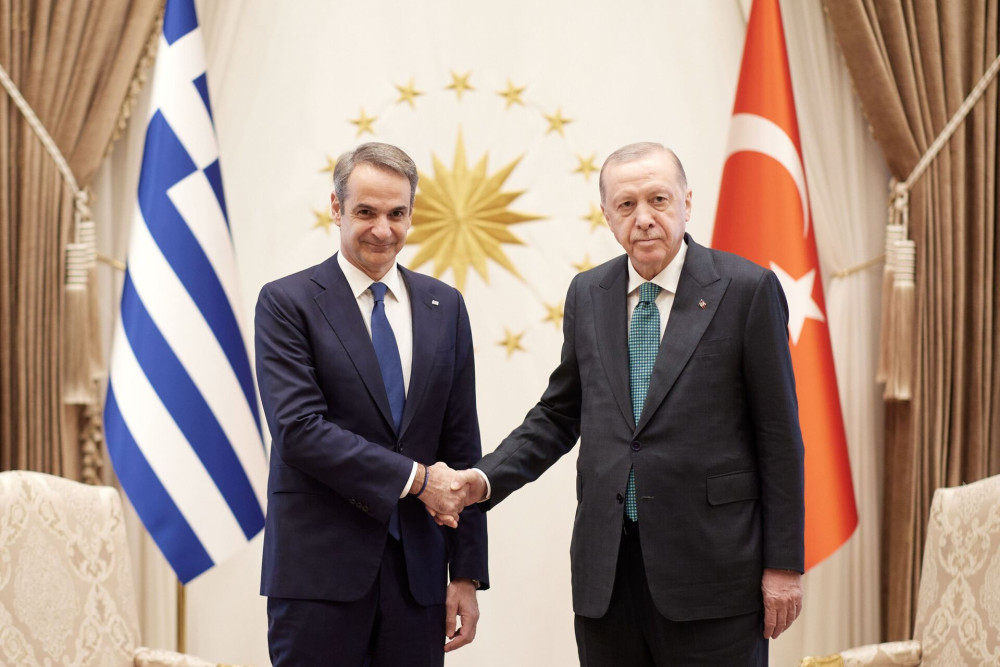 Ολοκληρώθηκε η συνάντηση Κυριάκου Μητσοτάκη-Ρετζέπ Ταγίπ Ερντογάν - Σε εξέλιξη το Ανώτατο Συμβούλιο Συνεργασίας