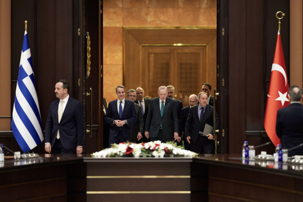 Κυριάκος Μητσοτάκης από Άγκυρα: Καιρός να αρθεί κάθε μεταξύ μας απειλή - Ερντογάν: Πολύτιμος φίλος ο Έλληνας πρωθυπουργός