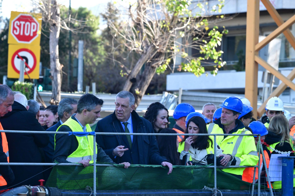 Νίκος Ταχιάος: Οι σήραγγες της Γραμμής 4 ολοκληρώνονται στο τέλος του έτους