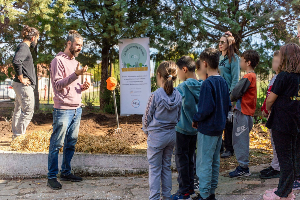 ΔΕΗ και Open Farm προωθούν τη βιώσιμη γεωργία στους μαθητές