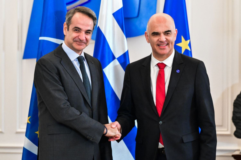 Συνάντηση Μητσοτάκη-Μπερσέ: στο επίκεντρο κράτος δικαίου, θεσμοί και συνταγματική αναθεώρηση