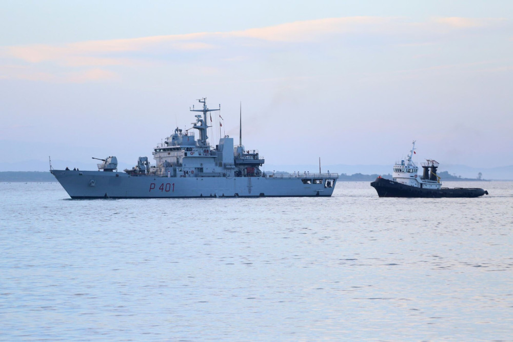 Ιταλία: πλοίο του Πολεμικού Ναυτικού με 160 άνδρες στην Κύπρο