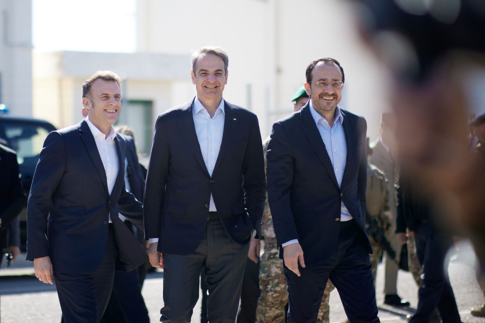 Τριμερής συνάντηση στην Κύπρο: Μια ισχυρή συμμαχία στο πλευρό της Μεγαλονήσου