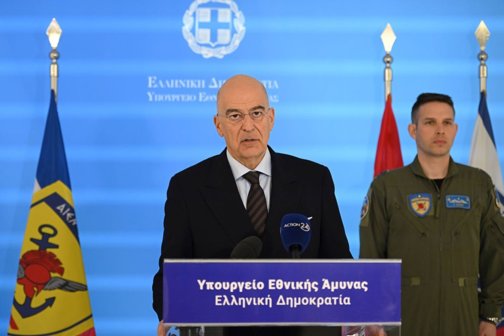 Νίκος Δένδιας από Κύπρο: «Είμαστε συνολικά και απολύτως στη διάθεσή σας» είπε στον Χριστοδουλίδη (video)