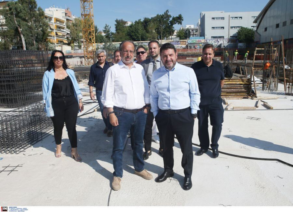 Κουτελάκης για Χαρδαλιά: Σημαντική η συμβολή της Περιφέρειας στο νέο Κλειστό Γυμναστήριο Νέας Σμύρνης