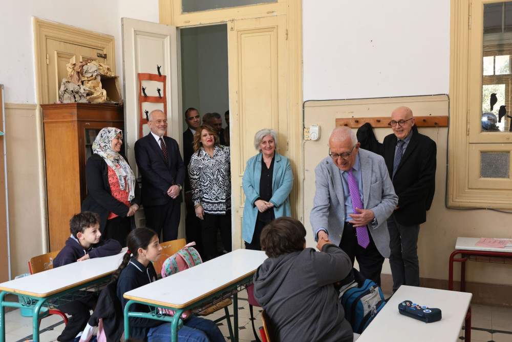 Νικήτας Κακλαμάνης από Κάιρο: «Κρατάτε αναμμένη τη φλόγα της Ελλάδας στην Αίγυπτο»