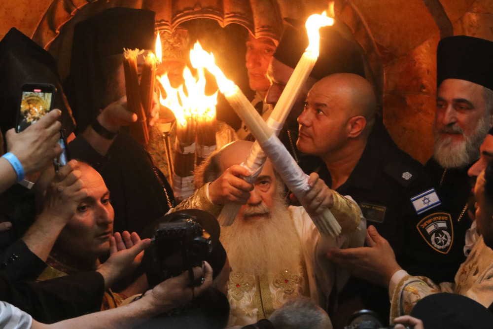 Ιερουσαλήμ: χωρίς πιστούς η τελετή Αφής του Αγίου Φωτός