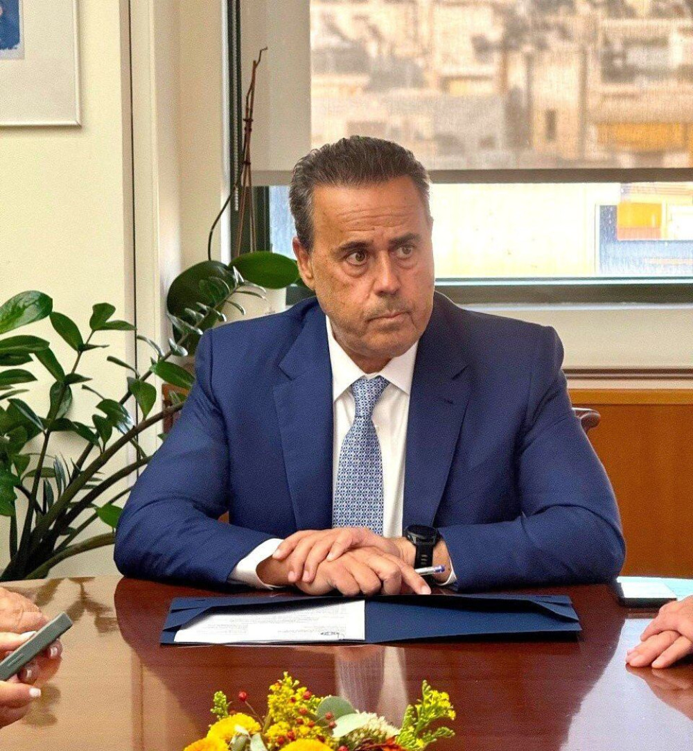 Συνάντηση Σταύρου Παπασταύρου με τον υπουργό Εσωτερικών των ΗΠΑ