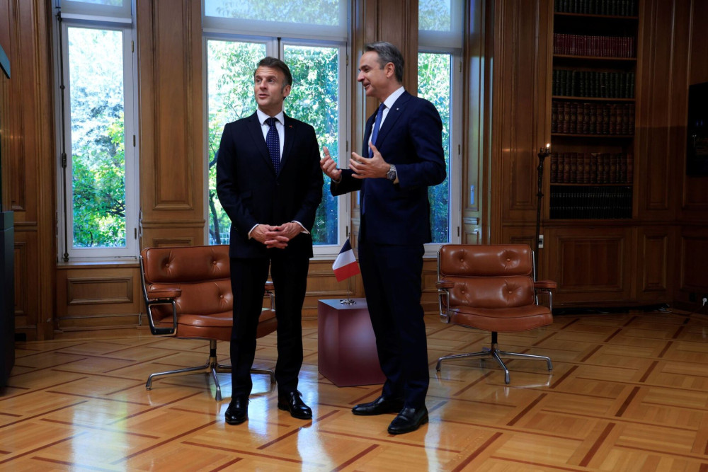 Κυριάκος Μητσοτάκης: Ελλάδα και Γαλλία γινόμαστε ισχυρός άξονας στη Μεσόγειο