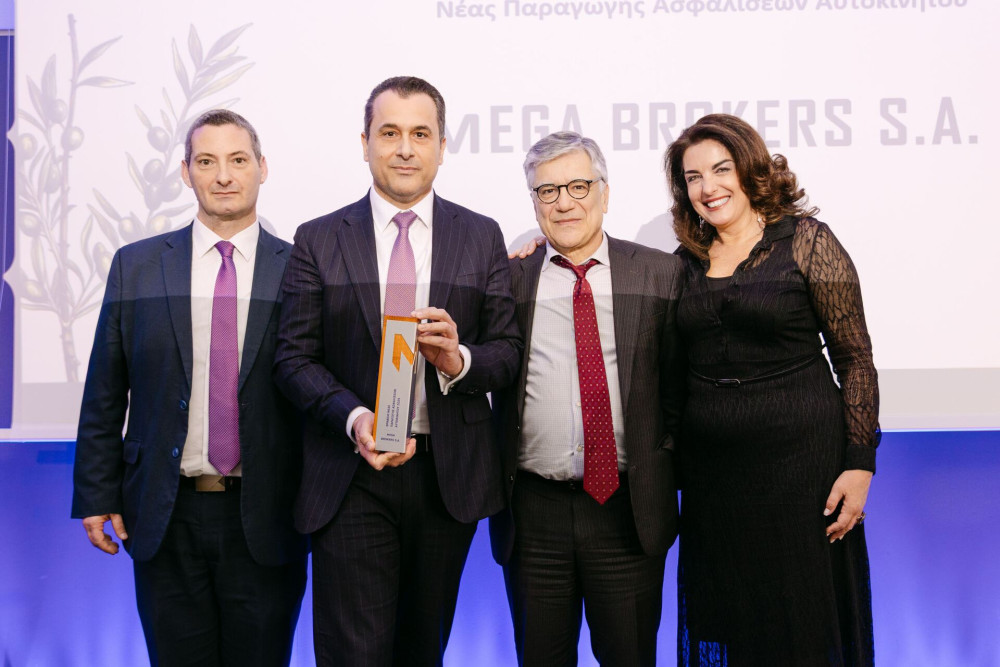 MEGA BROKERS: τρεις διακρίσεις από τη MINETTA Ασφαλιστική για τις επιδόσεις του 2025