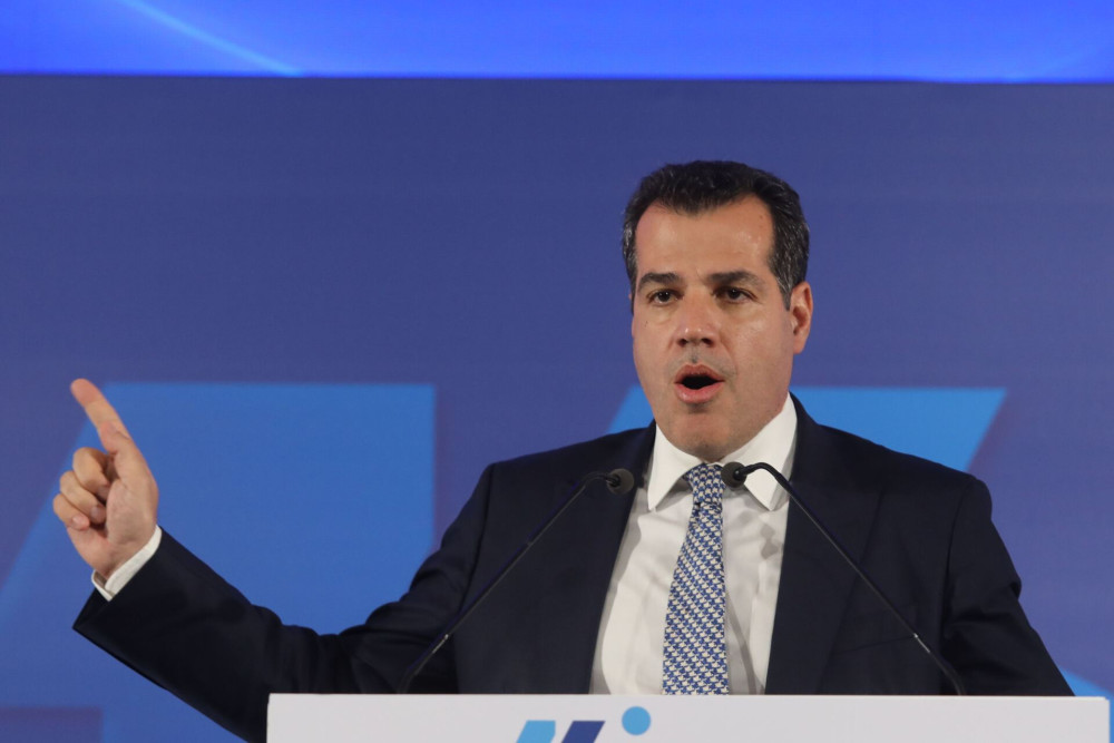 Θάνος Πλεύρης στο Συνέδριο της ΝΔ: «Προστατευμένα σύνορα, ισχυρή πατρίδα και ελεγχόμενο μεταναστευτικό»