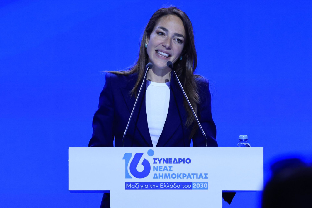 Δόμνα Μιχαηλίδου στο Συνέδριο της ΝΔ: «Είμαστε η παράταξη που πήρε την κοινωνική πολιτική στα σοβαρά»