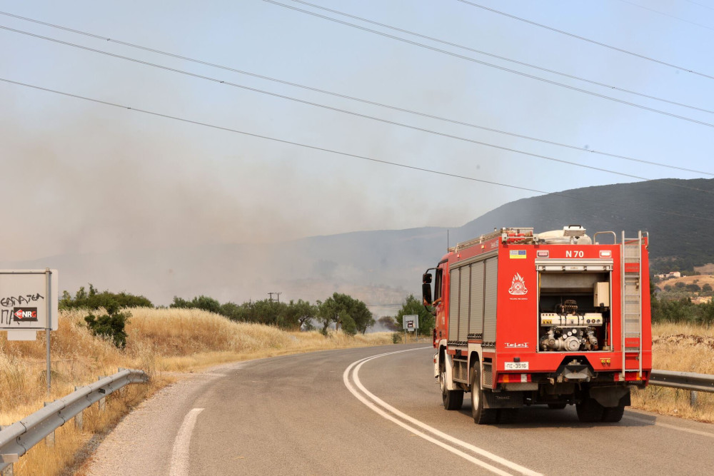 Φωτιά στο Ξηρόμερο Αιτωλοακαρνανίας