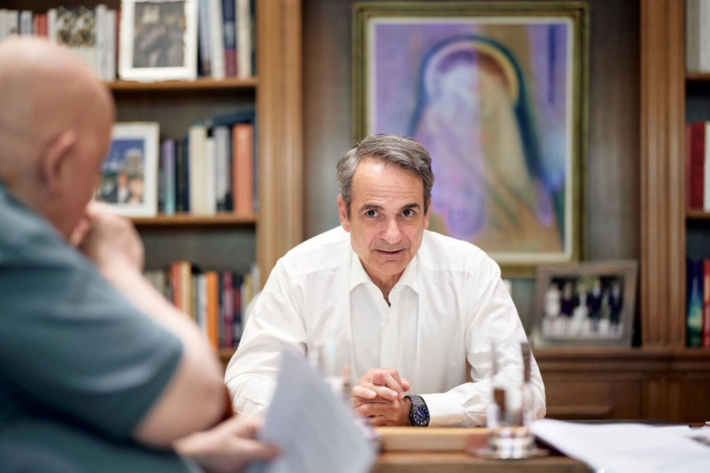 Κυριάκος Μητσοτάκης: Ρεαλιστικός στόχος η αυτοδυναμία