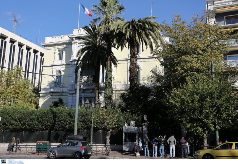 Τηλεφώνημα για βόμβα στην πρεσβεία της Γαλλίας στην Ακαδημίας