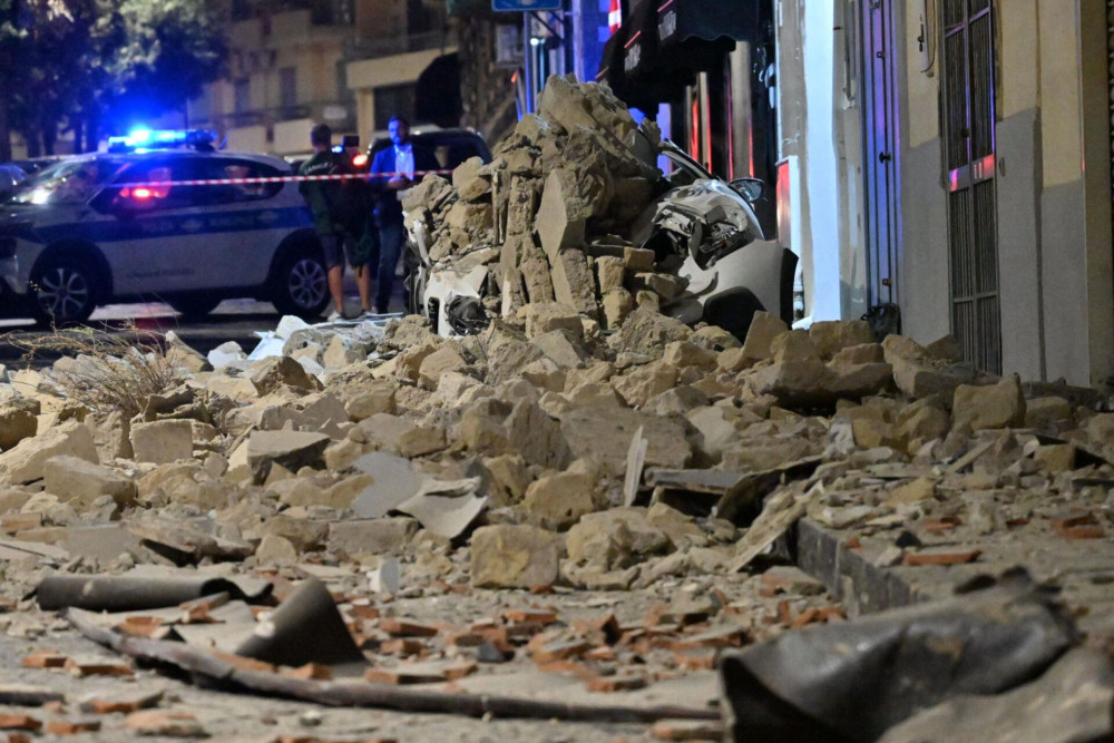 Ιταλία: 21 τραυματίες από τα 4,7 Ρίχτερ στη Νάπολη - Δύο σε σοβαρή κατάσταση