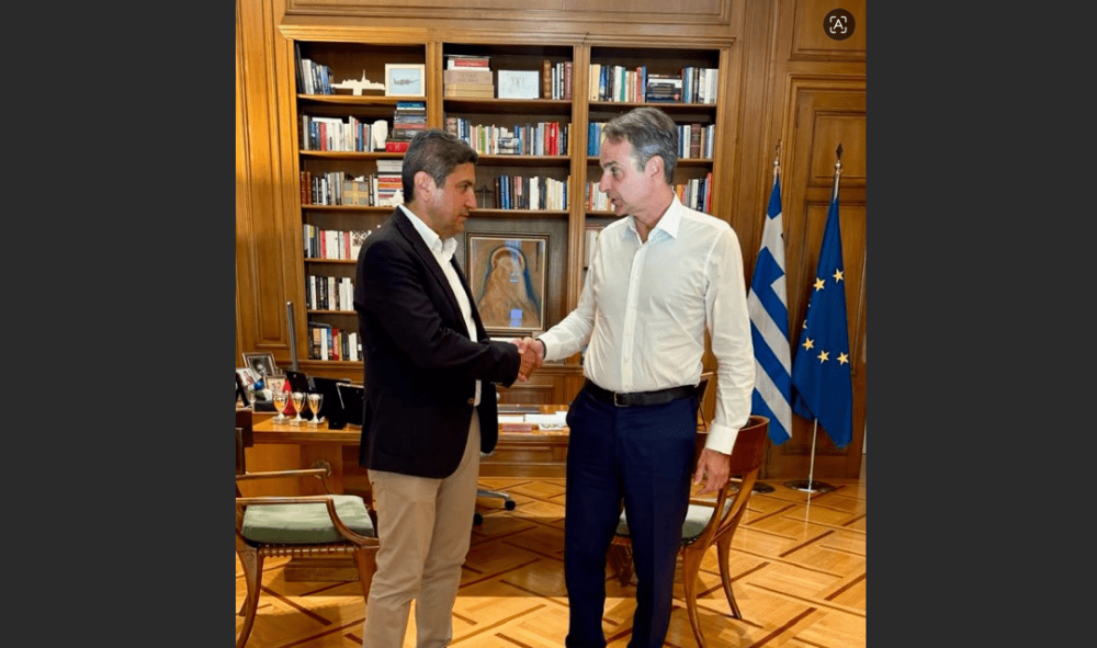 Συνάντηση Λευτέρη Αυγενάκη-Κυριάκου Μητσοτάκη: στο επίκεντρο τα μεγάλα έργα για την Κρήτη