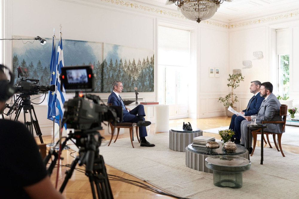 Κυριάκος Μητσοτάκης για τις εξαγγελίες στη ΔΕΘ: Οι πόροι είναι αυτοί. Περιμένω την αντιπολίτευση να πει πως θα τους κατένειμε  (video)