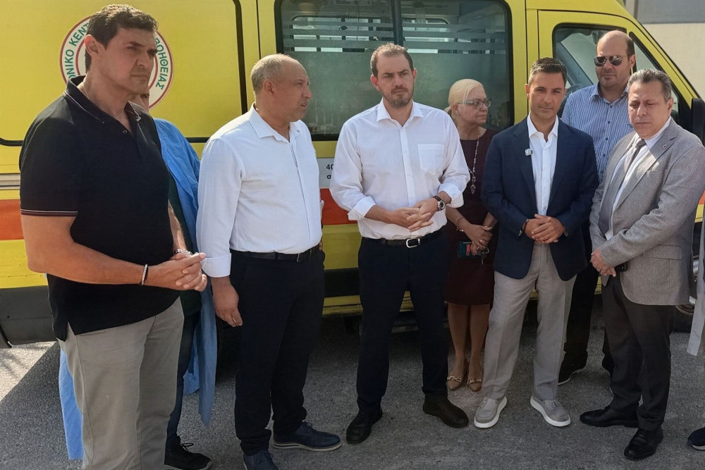 Σταμάτης Πουλής για το νέο ασθενοφόρο στα Μέγαρα: Ενίσχυση των υπηρεσιών υγείας στη Δυτική Αττική