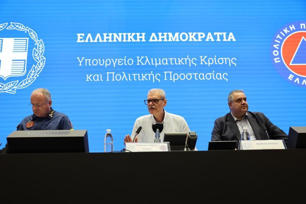 Συνεδρίασε η Επιτροπή Εκτίμησης Κινδύνου για τις υψηλές θερμοκρασίες και την ενίσχυση των ανέμων